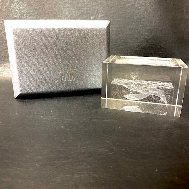 ［中古品］ガラス　置物　3点セット 2025年最新】Yahoo!オークション -3dクリスタル(工芸品)の中古品