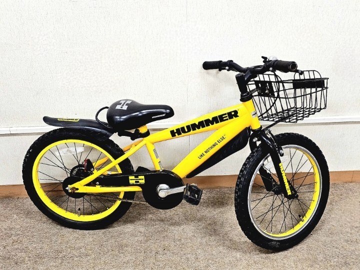HUMMER - HUMMER＊自転車＊YELLOW＊新品未使用＊引き取り希望 Yahoo!オークション -「(hummer ハマー)」(車体) (自転車