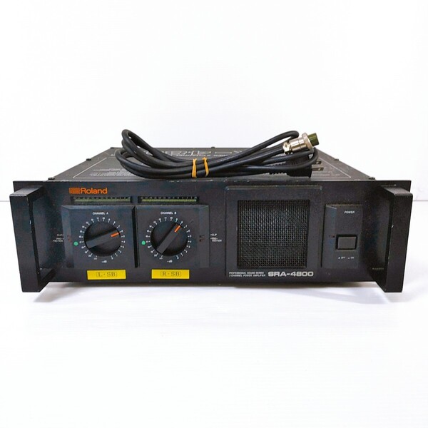 【J】Roland SRA-4800 パワーアンプ ローランド