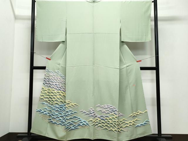 【新品未使用】本加賀友禅　訪問着　袷着物　作家もの 本加賀友禅 訪問着 No.AA-1162-Mサイズのレンタル｜きもの365
