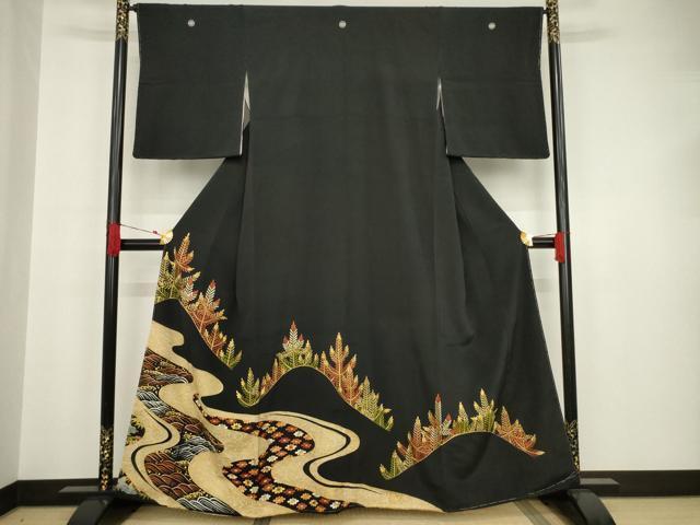 2025年最新】Yahoo!オークション -黒留袖 総刺繍の中古品・新品