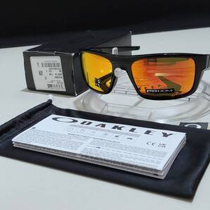 新品 未使用 OAKLEY DROP POINT オークリー ドロップ ポイント PRIZM RUBY プリズム ルビー POLISHED BLACK サングラス OO9367-1660