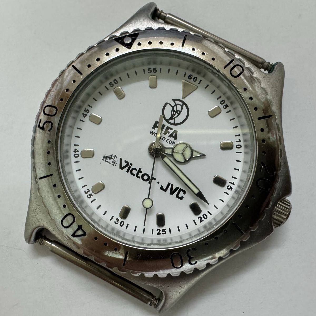 ワールドカップ記念 腕時計 希少 新品 CITIZEN クロノグラフJFA 1996年W杯日本初出場記念