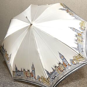 D 送料無料 アクアスキュータム 傘 雨傘 長傘 女性用 ジャンプ傘 耐風傘 ロンドンガール