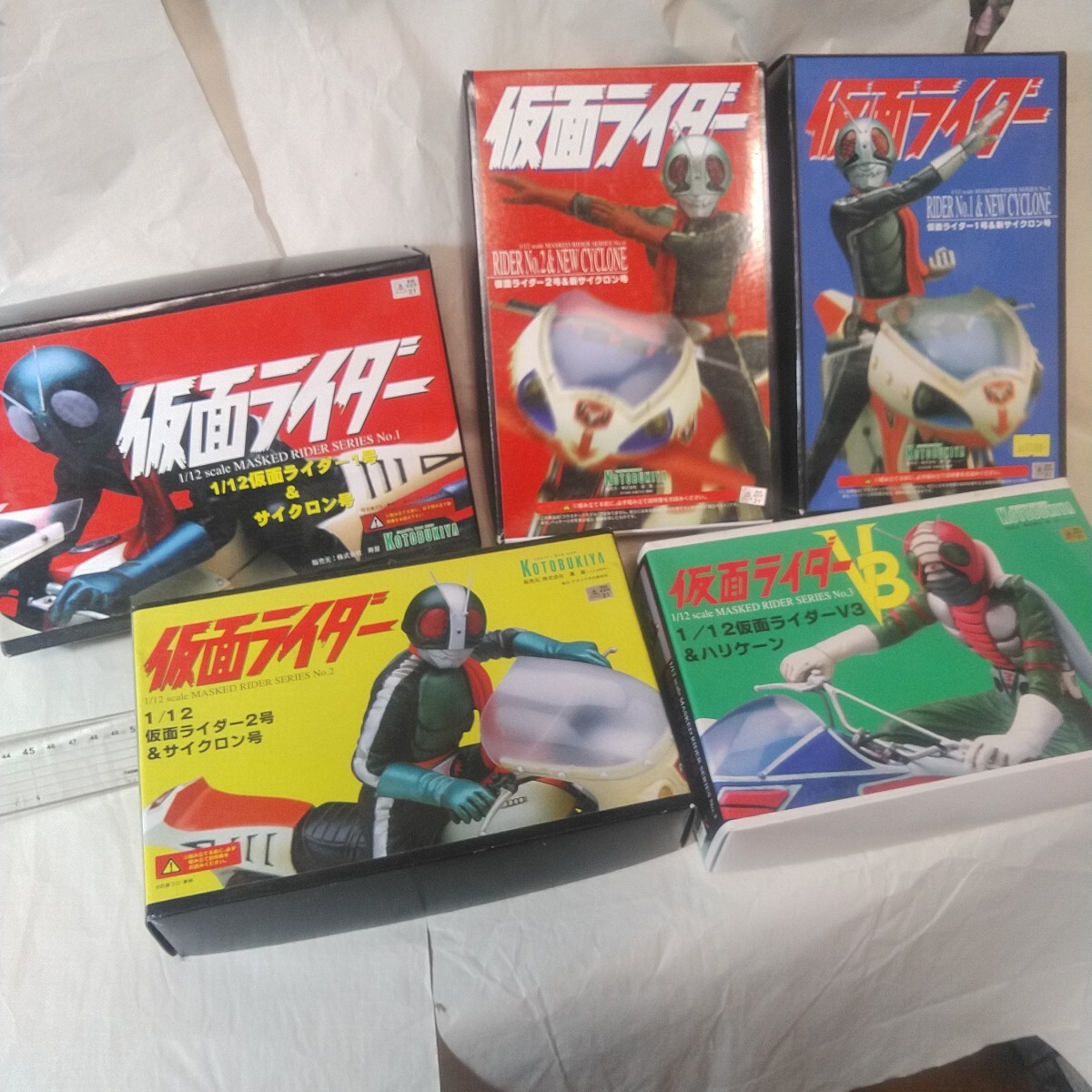 【新品・未開封】仮面ライダーダッシュバイカーセット　サイクロン号　ハリケーン 仮面ライダーの玩具