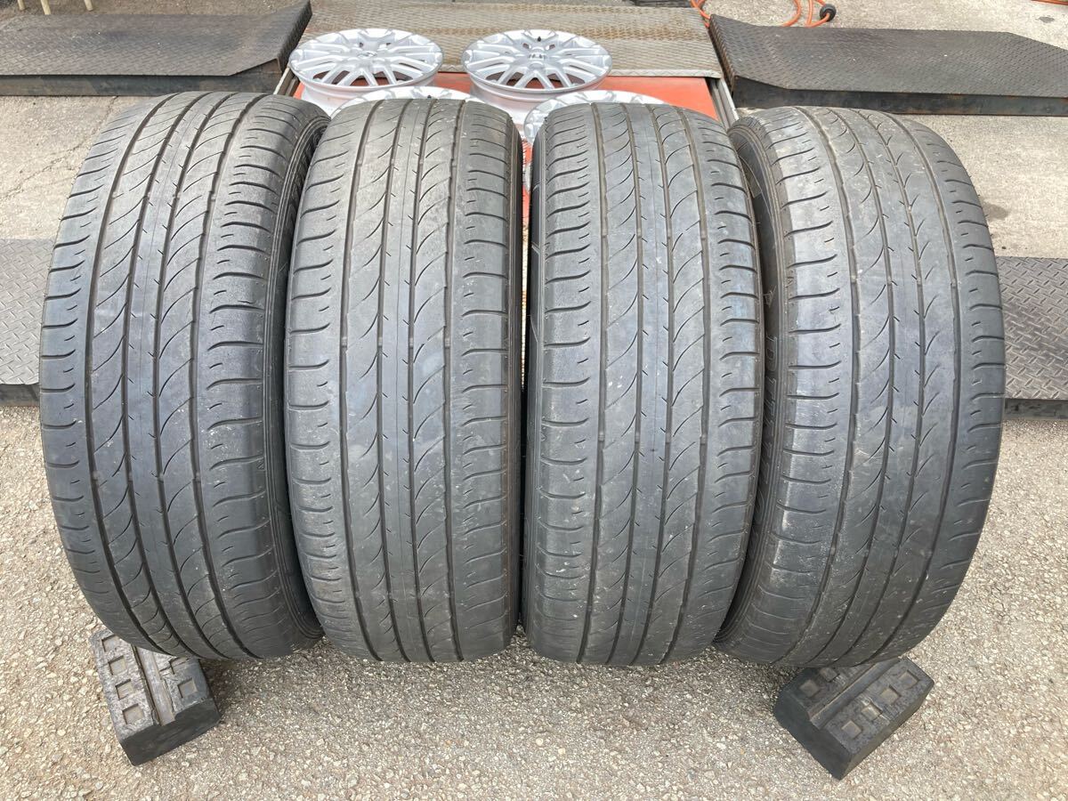 ダンロップ 235 55 20インチ タイヤ４本セット中古品 ダンロップ 235 55 20インチ タイヤ4本セット中古品