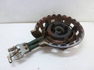 N9532b メーカー不明 鋳物コンロ 業務用 ガス種不明