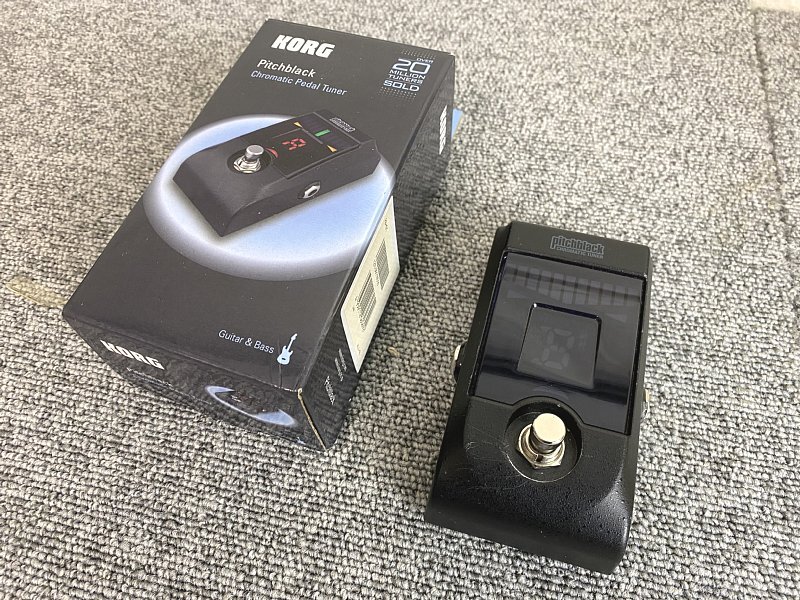 KORG pitchblack PB-01 コルグ ピッチブラック チューナー Amazon.co.jp: KORG ペダル式チューナー pitchblack ピッチ