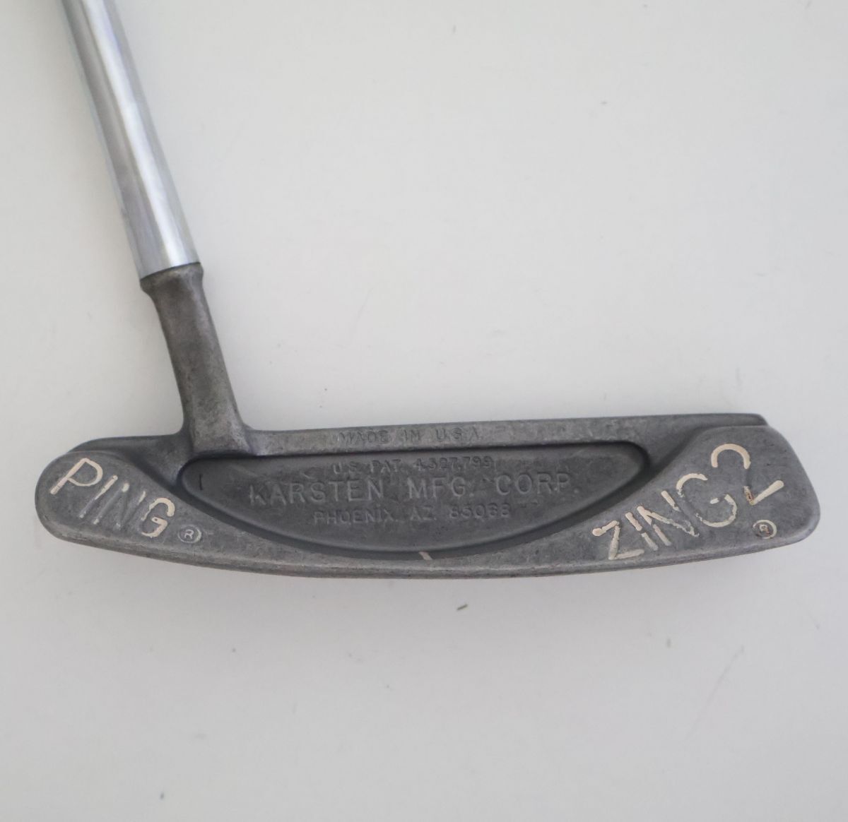 PING■ピン■Zing2■ジング2■ベリリウムカッパー■35インチ■オリジナル■超希少美品■ヴィンテージ、ラベル有、名器、簡単、BUCU、送料無 クラシックなＰＩＮＧ ＺＩＮＧ アイアンは驚きの直進性を持つ