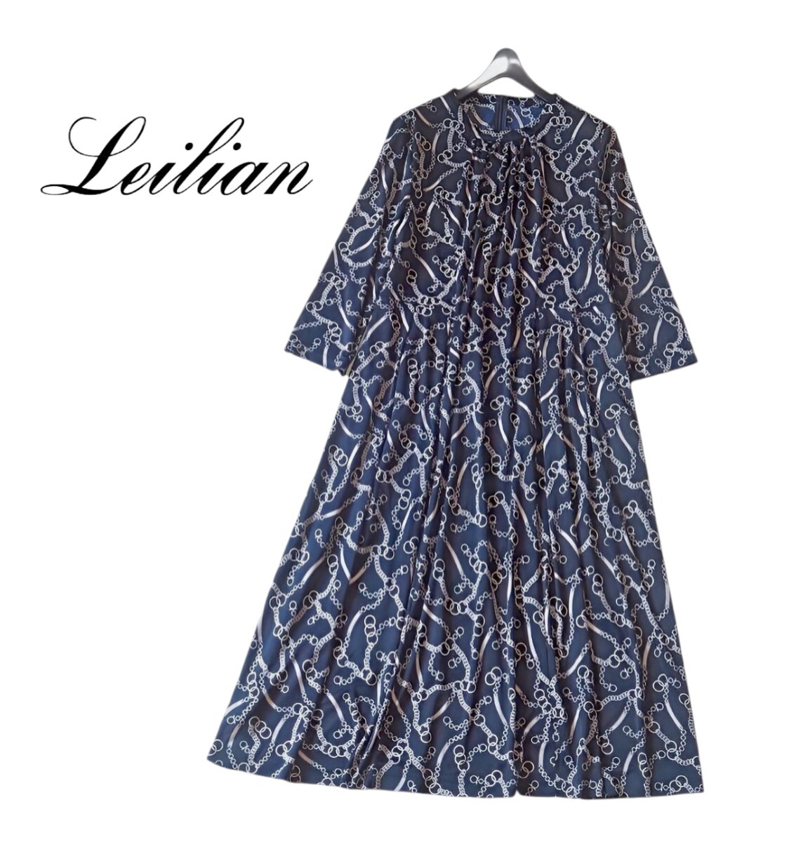 Leilian*レリアン 大きいサイズ17+ ロングシャツワンピース コットン 2025年最新】レリアンのワンピースが勢揃い!上品で魅力的な