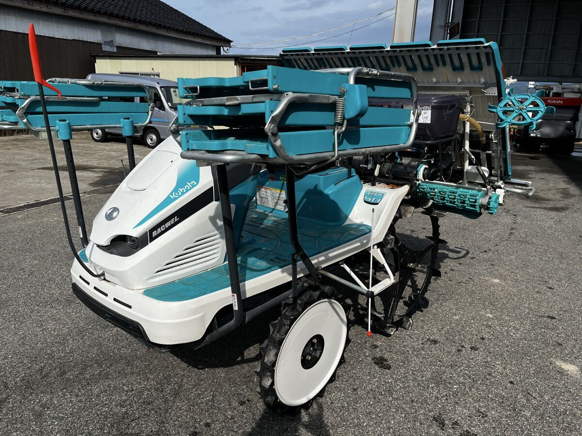 宮崎　クボタ　5条植え　田植機　ガソリン　田植え　田植え機　農機具　動画あり 宮崎 クボタ 5条植え 田植機 ガソリン 田植え 田植え機 農機具