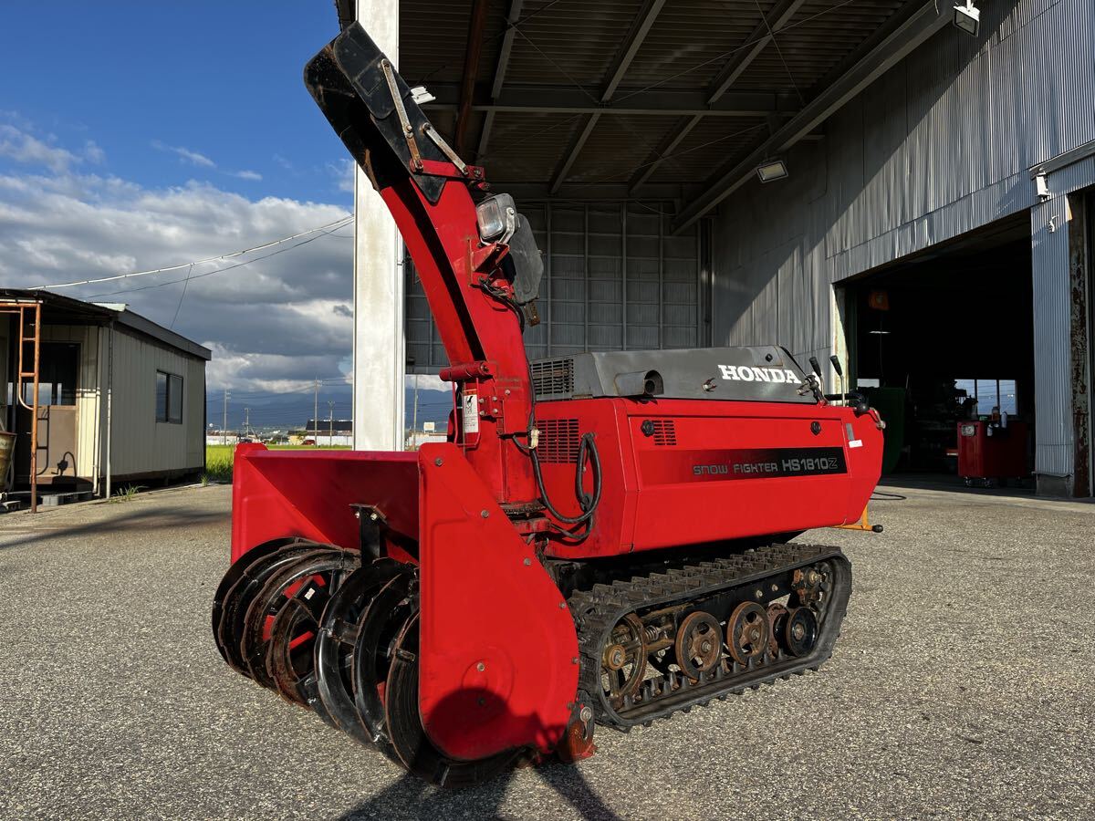 Honda HS1810zスノーブロワー 赤 ホンダ 中古その他 HS1810Z 除雪機の詳細｜農機具通販ノウキナビ