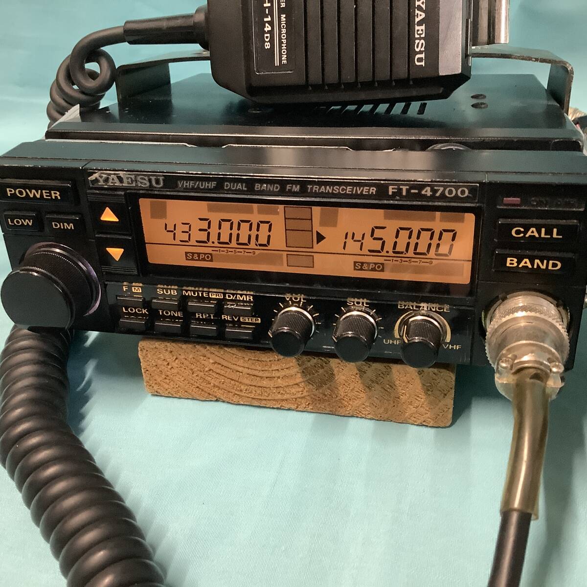 YAESU ヤエス FT-4700H 144/430MHz ハイパワー機 Yahoo!オークション -「ft4700h」の落札相場・落札価格