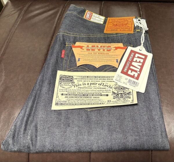 新品未使用 LEVI’S VINTAGE CLOTHING S501XX W36 L34 1944 44501 リーバイス LVC 大戦モデル 復刻 デニムパンツ MADE IN JAPAN