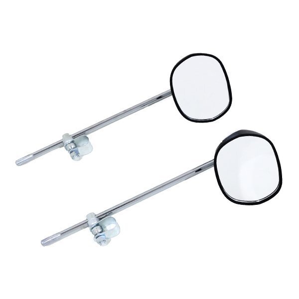 ナポロッキー　ミラー ☆ナポロッキー タイプ ミラー☆ 黒 ブラック 左右set 検）ナゾ