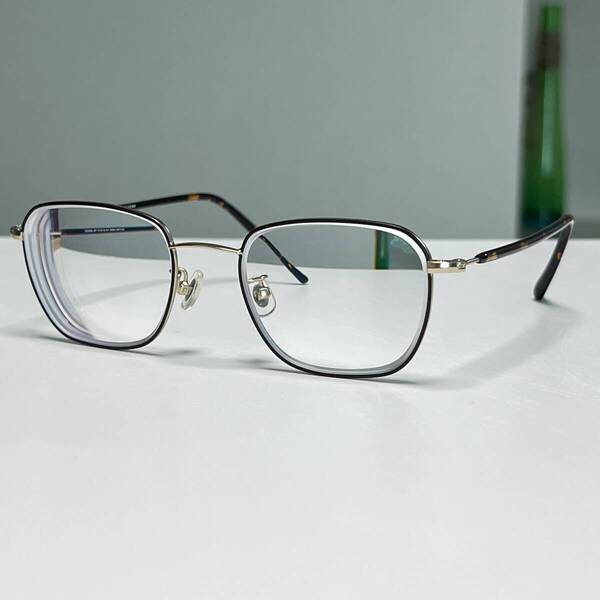 ◆Zoff ゾフ 眼鏡フレーム メガネ スクエア ZG202006A_43F1 51□20-150 べっ甲柄ブラウン メンズ 男性用