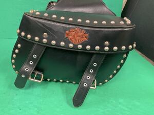 140*B2【ハーレー XL883 スポーツスター外し】サイドバック サドルバック ハーレーダビッドソン 250813