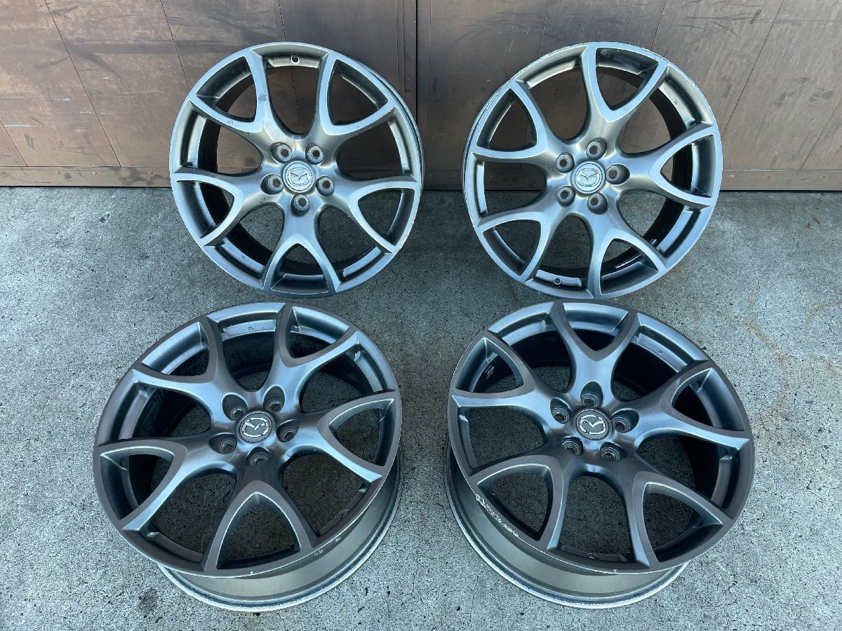 BBS RX-8 RS純正19インチ ホイールセット (BBS RG503) BBS RX-8 RS純正19インチ ホイールセット (BBS RG503) マツダ