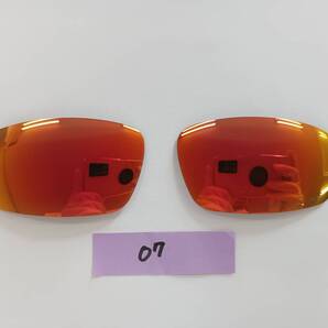 高評価 オークリー サングラス モンスターパップ kaomg07 偏光レンズ 交換レンズ 赤 ミラー 刻印 monster pup ポラライズド monsterpup