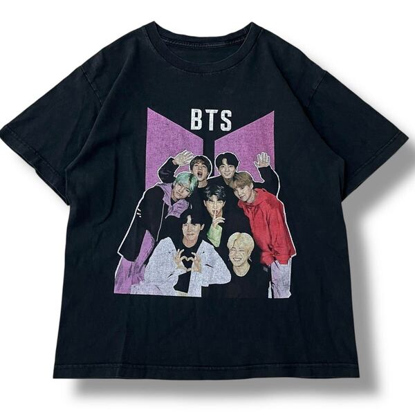BTS 防弾少年団 2019 LOVE YOURSELF: SPEAK YOURSELF ワールドツアー オフィシャル 半袖Tシャツ 実寸M 両面プリント アイドル