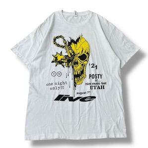 Post Malone(ポストマローン) Hive Music Festival オフィシャル ライブTシャツ L オフィシャル当時物 半袖Tシャツ 古着