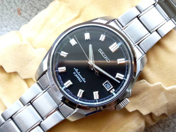 超美品 SEIKO セイコー SARB021 メカニカル自動巻きメンズ腕時計 6R15 裏スケルトン