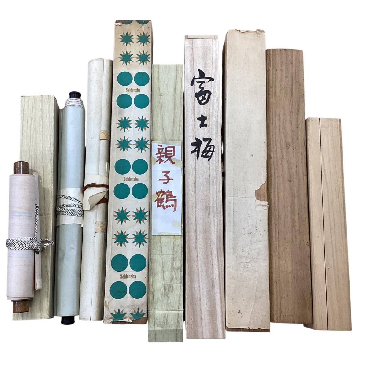 骨董品　巻物　絵　書 Yahoo!オークション -「巻き物 本」(掛軸) (書)の落札相場・落札価格