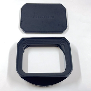 【美品 即決 ゆうパケプラス可】FUJIFILM 純正 角形メタルレンズフード LH-XF16 ( XF 16mm F1.4 R WR 用) / genuine lens hood