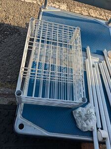 ruminas стальная стойка белый 44x30x109cm с роликами разборка settled текущее состояние товар 10133651-45877