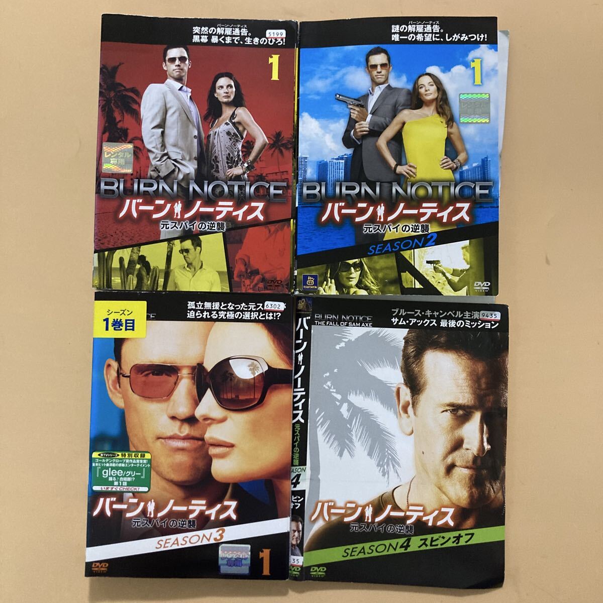 バーンノーティス シーズン1〜6 DVDセット バーンノーティス 元スパイの逆襲 シーズン1・2・3・スピンオフ