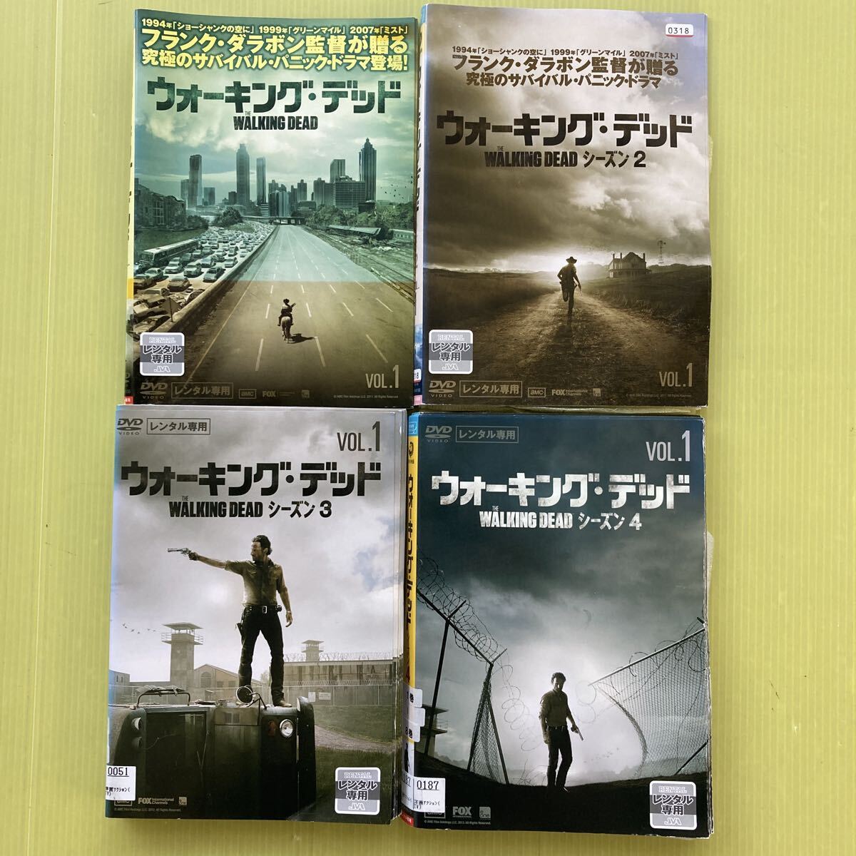『ウォーキング・デッド』シーズン1~8 計57巻 レンタル使用済DVD 2025年最新】Yahoo!オークション -ウォーキングデッド dvdの中古