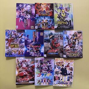 仮面ライダー シリーズ10巻 劇場版 など 管理番号24752 DVD レンタル落ち ジオウ ゼロワン ドライブ など