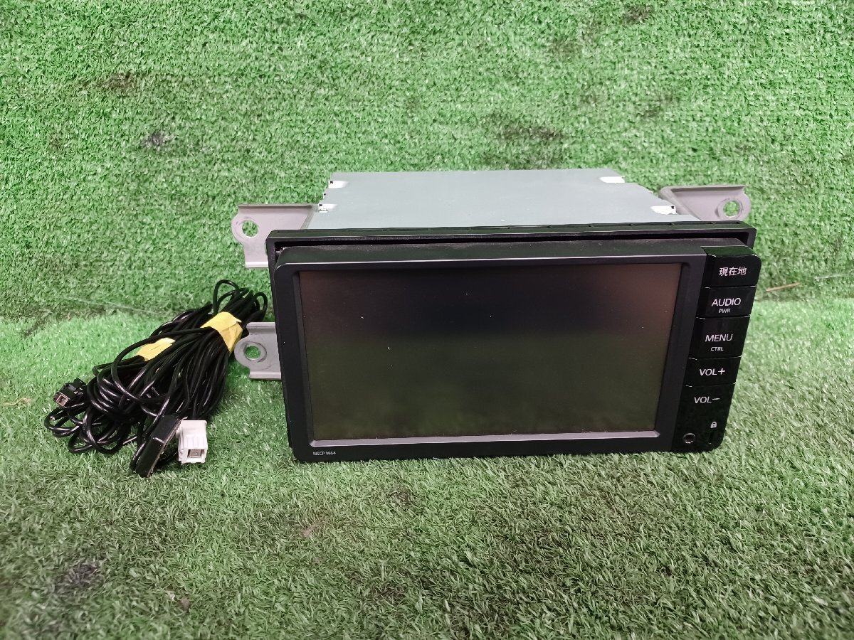 取説付★トヨタ純正 NSCP-W64 BT対応・ワンセグTV★動作良好 ☆トヨタ純正ナビ NSCP-W64 Bluetooth対応・ワンセグTV☆美品