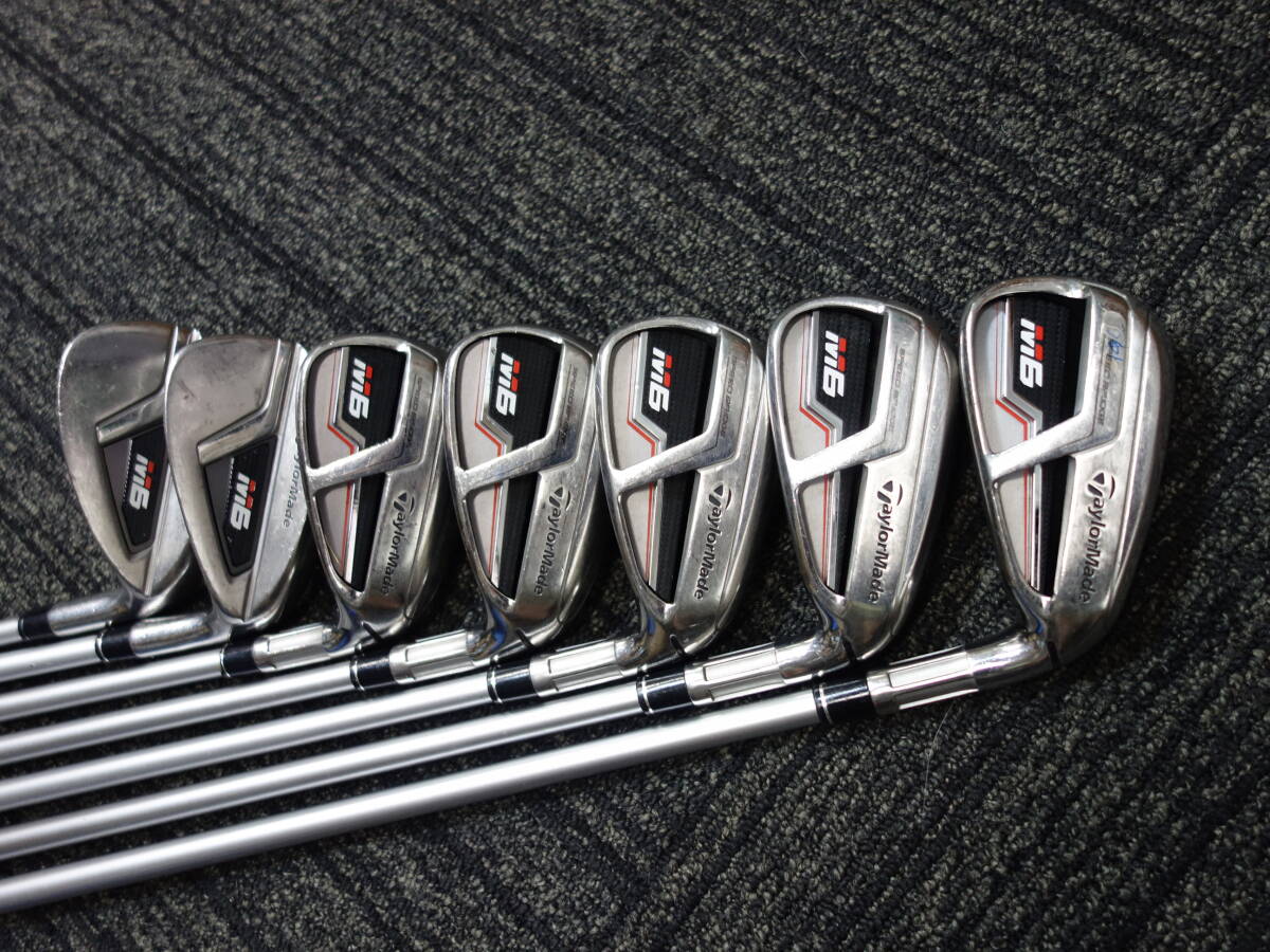 TaylorMade M6 アイアンセット 5-9 Pw 2019 M6 アイアン(5本セット) FUBUKI TM4 2019 レディス(アイアン
