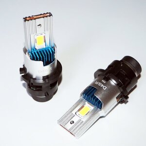 BRZ / ZC6 (H24.3~H28.6) 純正HID交換用 D4S 新型 LEDヘッドライト バルブ 無加工 明るさ光量UP