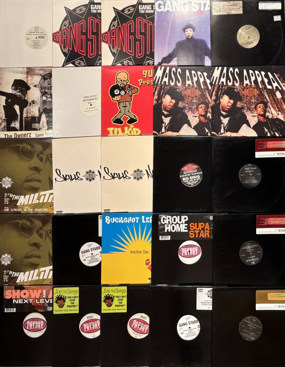 GURU GANGSTAAR まとめ5枚 レア盤コレクション 2025年最新】Yahoo!オークション -gang starr(レコード)の中古品