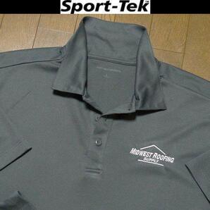 2L-3L・XL-XXL日本サイズ位【セール送無料】Sport-TekスポーツテックUSA限定 特注刺繍 速乾除湿 4方向伸縮 ポロシャツ大きいビッグ