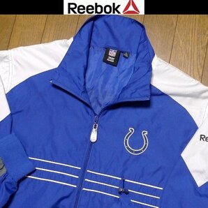 4L-5L・3XL-4XL日本サイズ位★セール送無料★超希 リーボック USA限定モデル1点物 美品 防風 特注刺繍 ジャケット Reebok