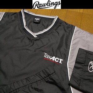 4L-5L・3XL-4XL日本サイズ位★セール送無料★超希少Rawlings USA限定モデル1点物 美品 特注刺繍 防風 ジャケット