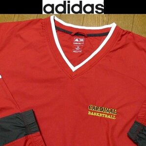 8L 9L 7XL 8XL日本サイズ位【セール送料無料】超希少 アディダス USA限定3本ライン 防風撥水 特注刺繍 ジャケット