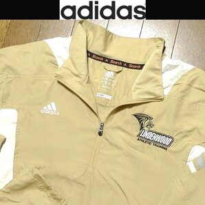 3L-4L・2XL-3XL日本サイズ位【セール!送料無料】超希少 アディダス USA限定モデル1点物 美品 特注刺繍 防風 ジャケット