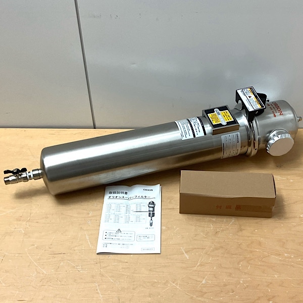 【未使用】ORION/オリオン機械 オイルミスト除去用 スーパーミストフィルター
