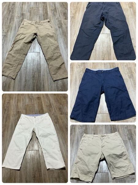THE SHOP TK タケオキクチ パンツ メンズ 短パン 7分丈 L XL