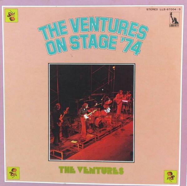 匿名・送料無料! ザ・ベンチャーズ/The Venture LPレコード 「ベンチャーズ・オンステージ74/The Ventures on Stage '74」