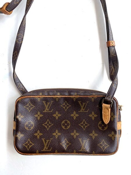 【即決】 LOUIS VUITTON ルイヴィトン ポシェット マルリーバンドリエール モノグラム M51828 TH0960 ショルダーバッグ ブラウン 茶