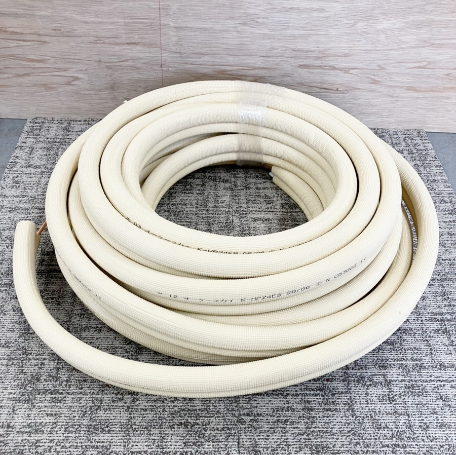 オーケースカイ　ペアコイル　冷媒管２分４分残り18M 銅管(被覆冷媒配管) ペアコイル | 製品一覧 | オーケー器材株式会社