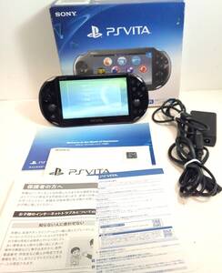 ★動作確認済★ ソニー プレイステーション ヴィータ PS Vita ブラック pch-2000 sony playstation vita ps vita black color