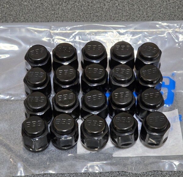 新品未使用 BBS McGard M12×P1.5 マックガード LM LM-R RG-R RS-GT RF RI-A RI-D ナット RS RG 20個