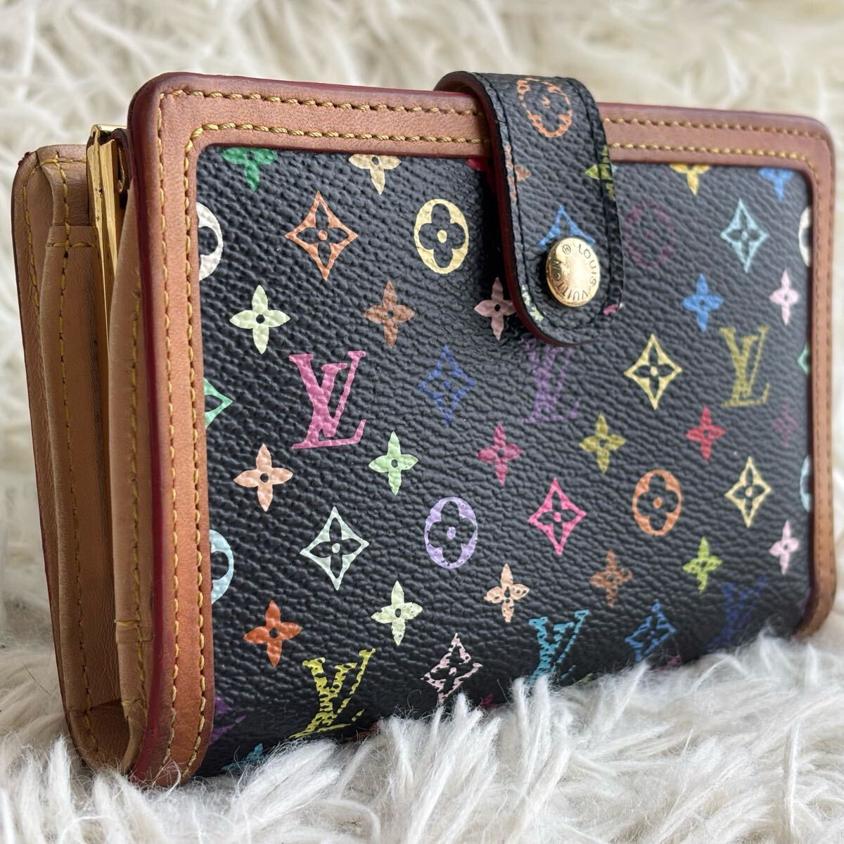 Louis Vuitton マルチカラー 二つ折り財布 2025年最新】Yahoo!オークション -ルイヴィトンマルチカラー財布