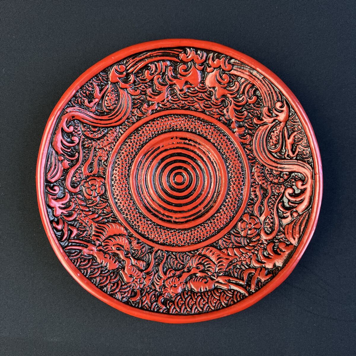 中国 堆朱 香合 印合 堆刻 工芸品 2点セット Yahoo!オークション -「中国 堆朱」の落札相場・落札価格